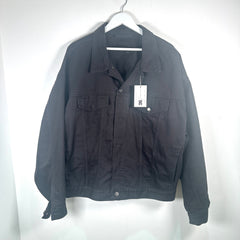 Fear Of God Black Denim Jean Jacket Size XXL