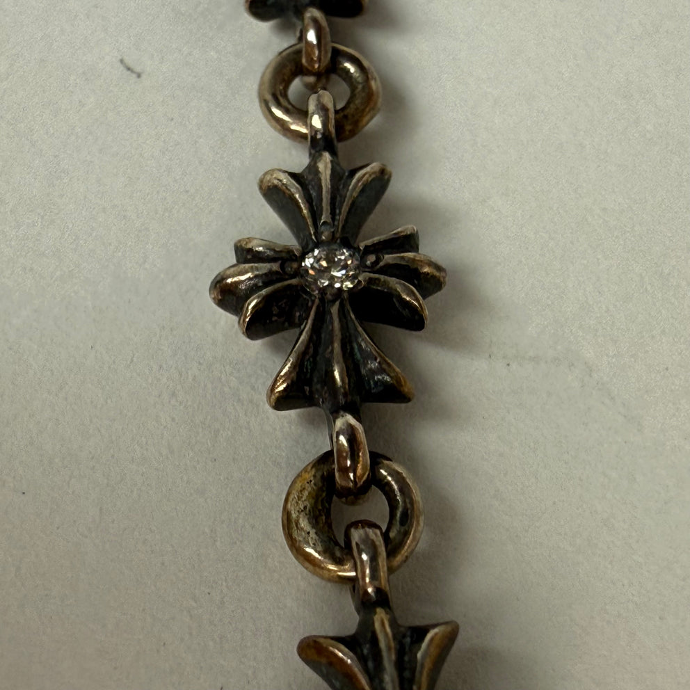 Chrome Hearts Tiny E .925 Diamond Earring