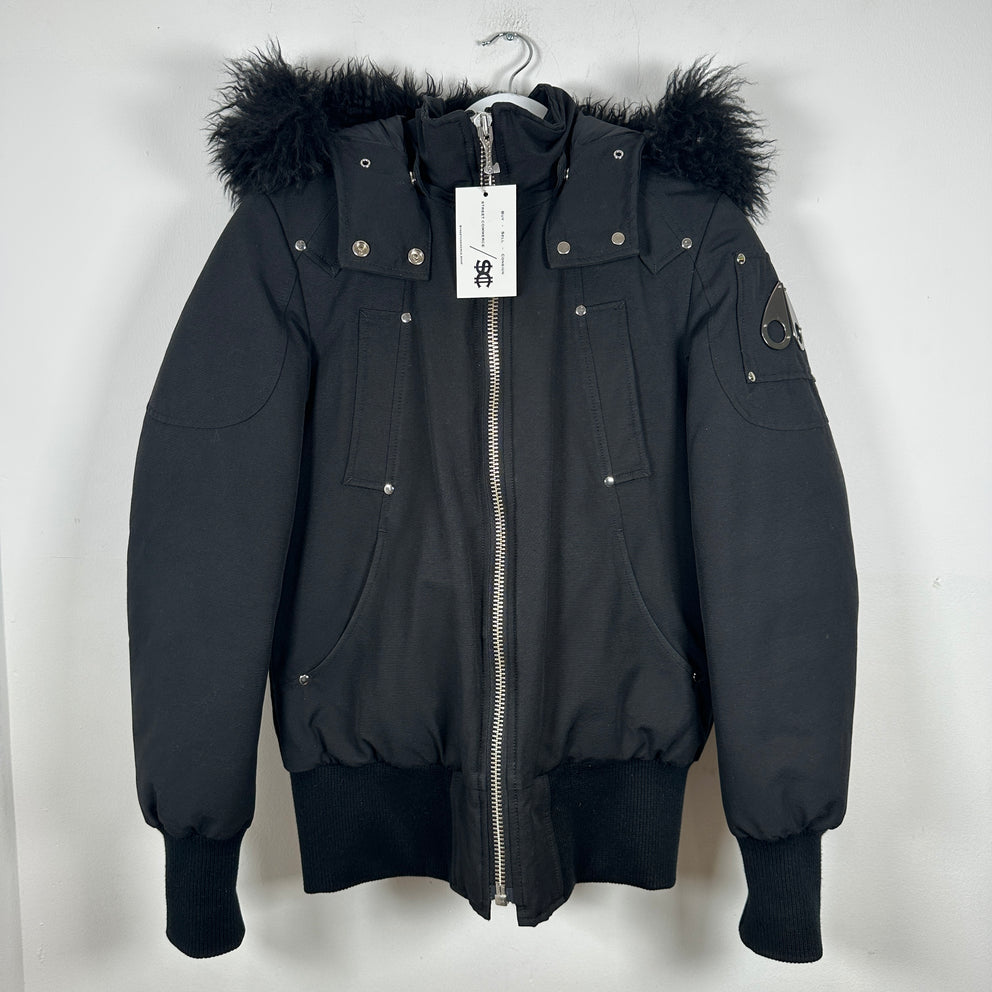 Moose Knuckles Fur Hooded Jacker Size M