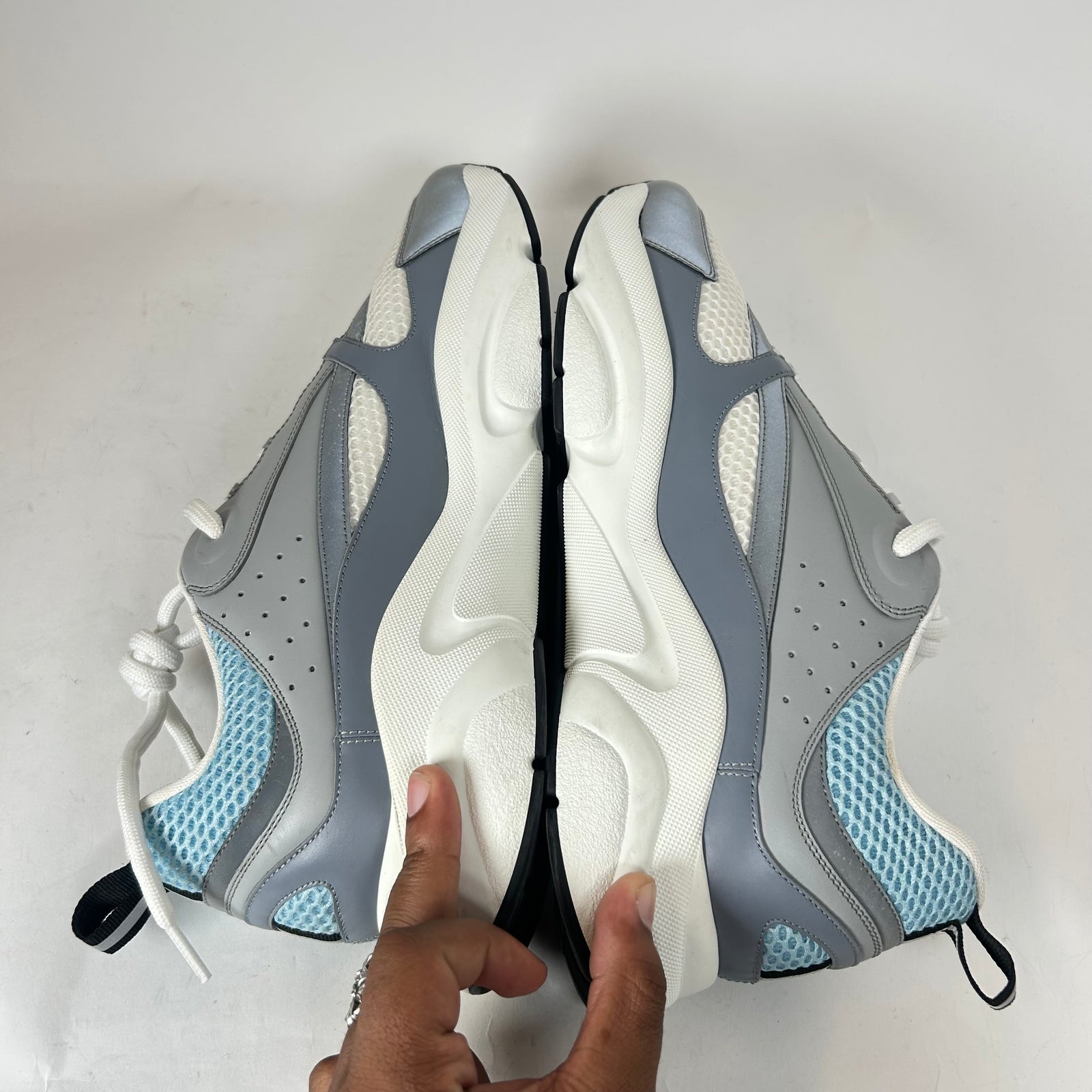 Dior B22 Grey/Blue Sneaker Size 47