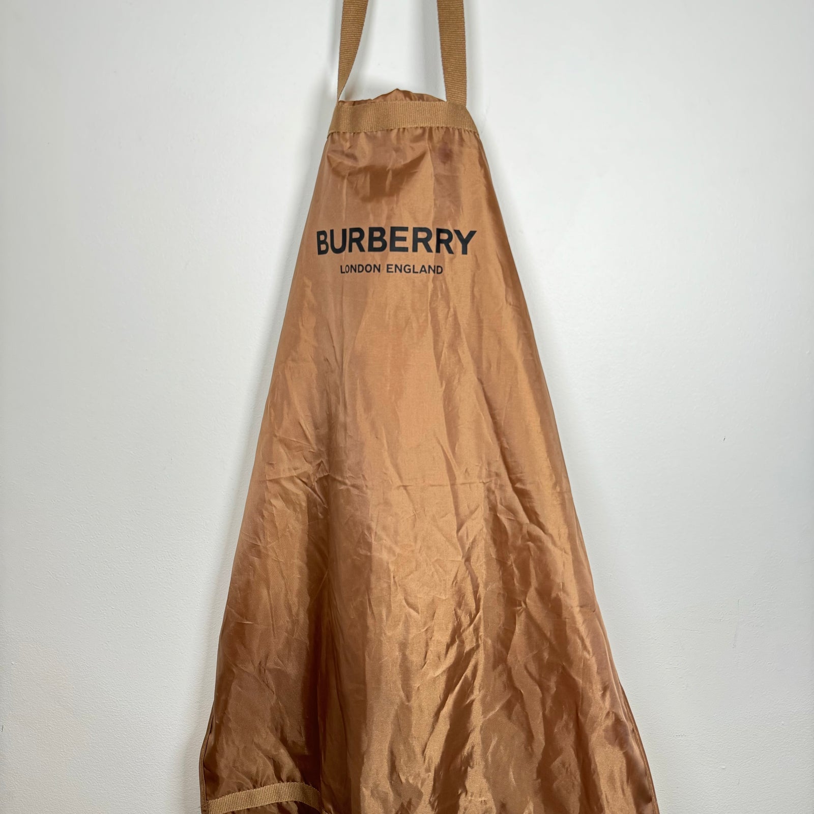 Burberry Brown Detachable Sleeve Hooded Down Puffer Size S