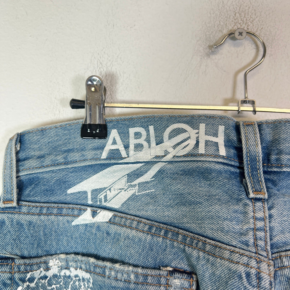 Denim Tears x Virgil Abloh 'Message in a Tear' Levis 501 Jeans