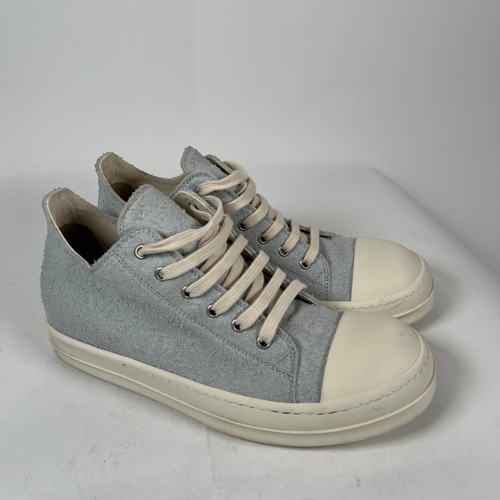 Rick Owens Drkshdw Oyster/Milk Shaggy Ramones Size 40