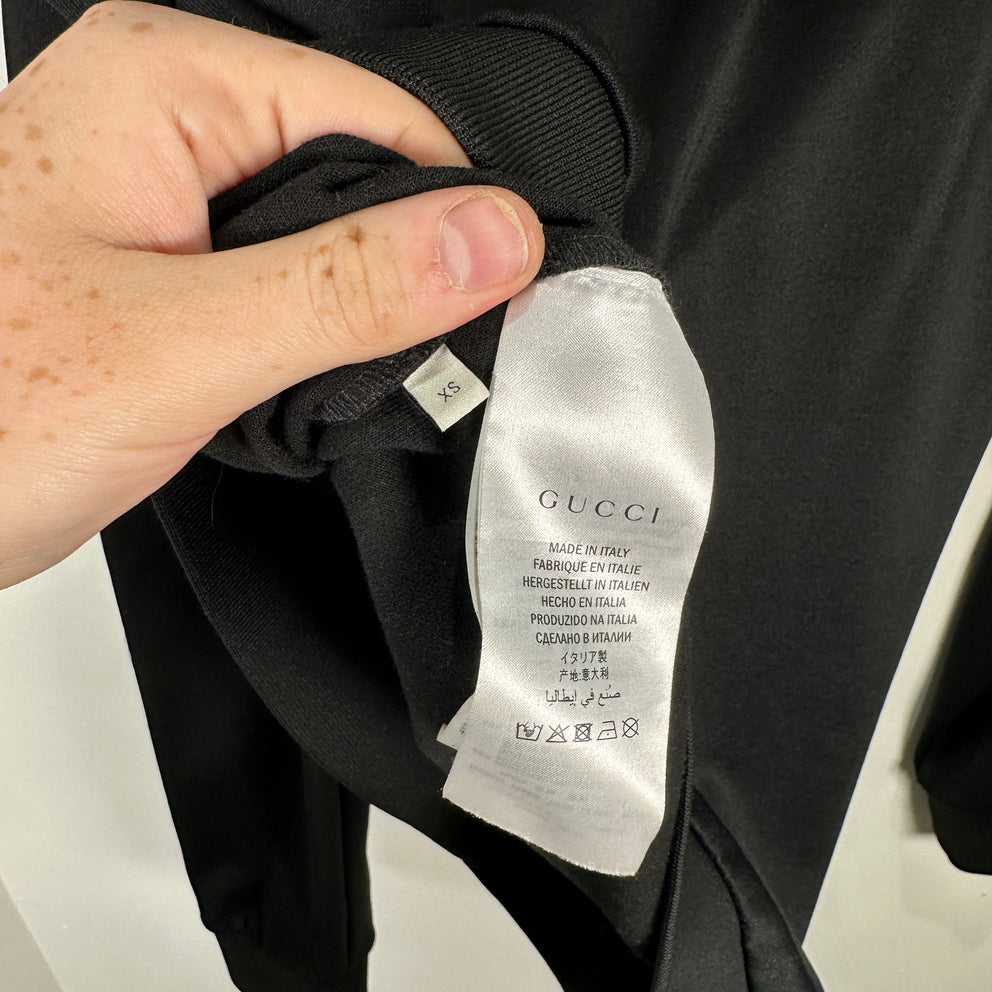 Gucci Striped Logo Track Hoodie Size XS