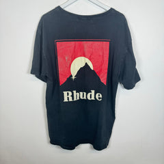 Rhude Black/Red Moonlight Tee Size M