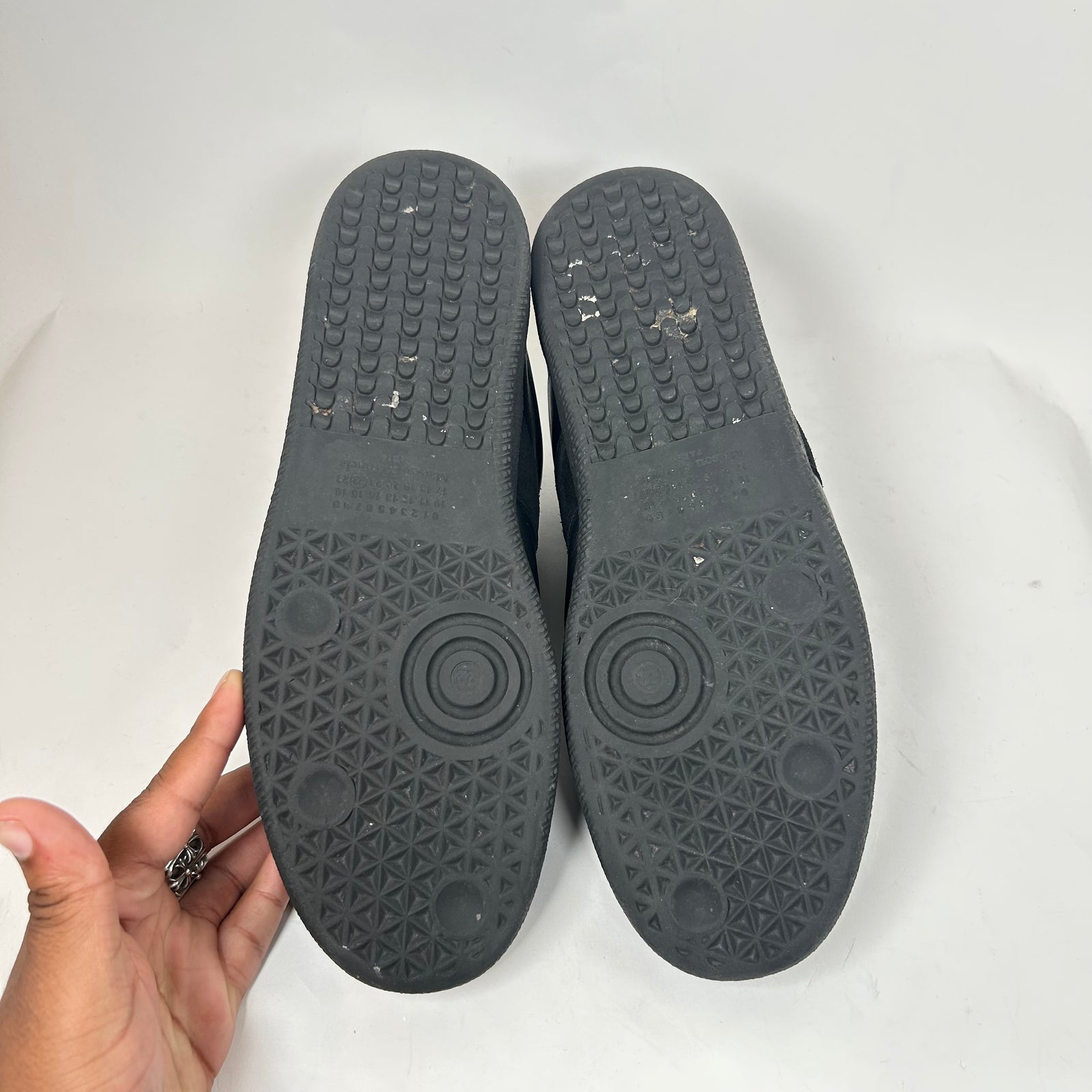 Maison Margiela Triple Black Gats Size 45