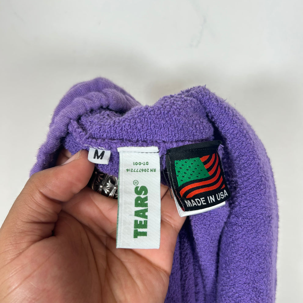 Denim Tears Purple University Logo Sweatpants Size M