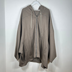 Rick Owens EDFU SS23 Oversized Dust Hoodie Size XXL