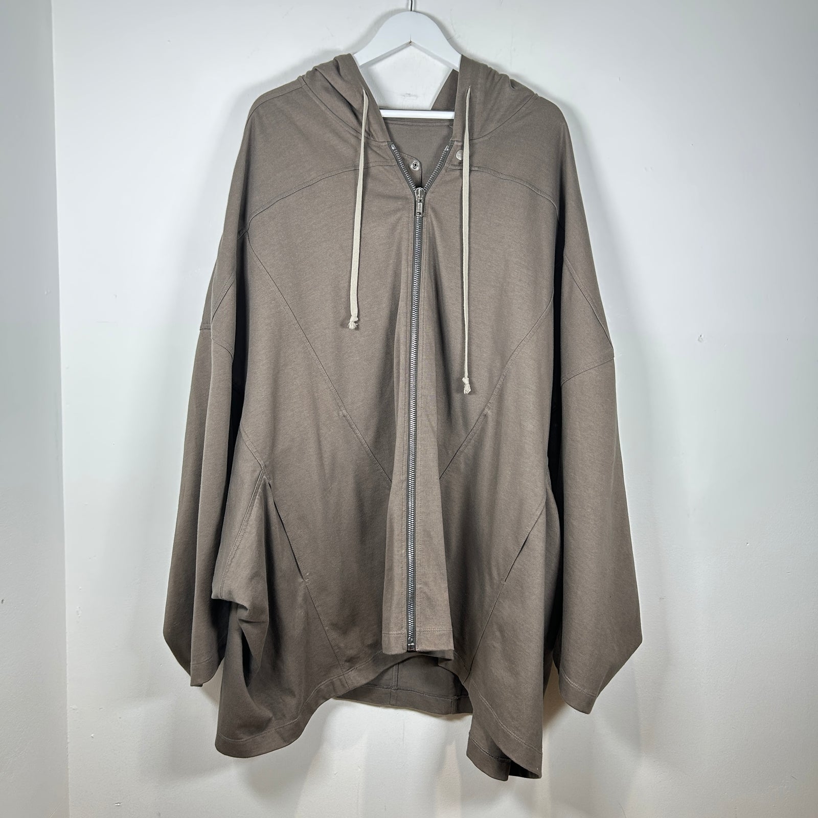 Rick Owens EDFU SS23 Oversized Dust Hoodie Size XXL