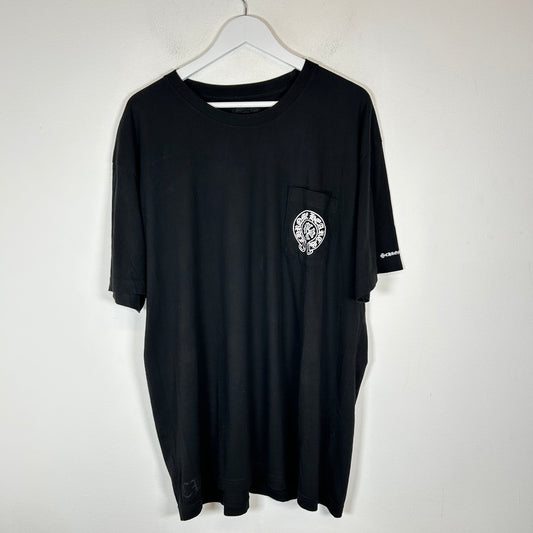 Chrome Hearts Black Horseshoe T-Shirt Size XXL