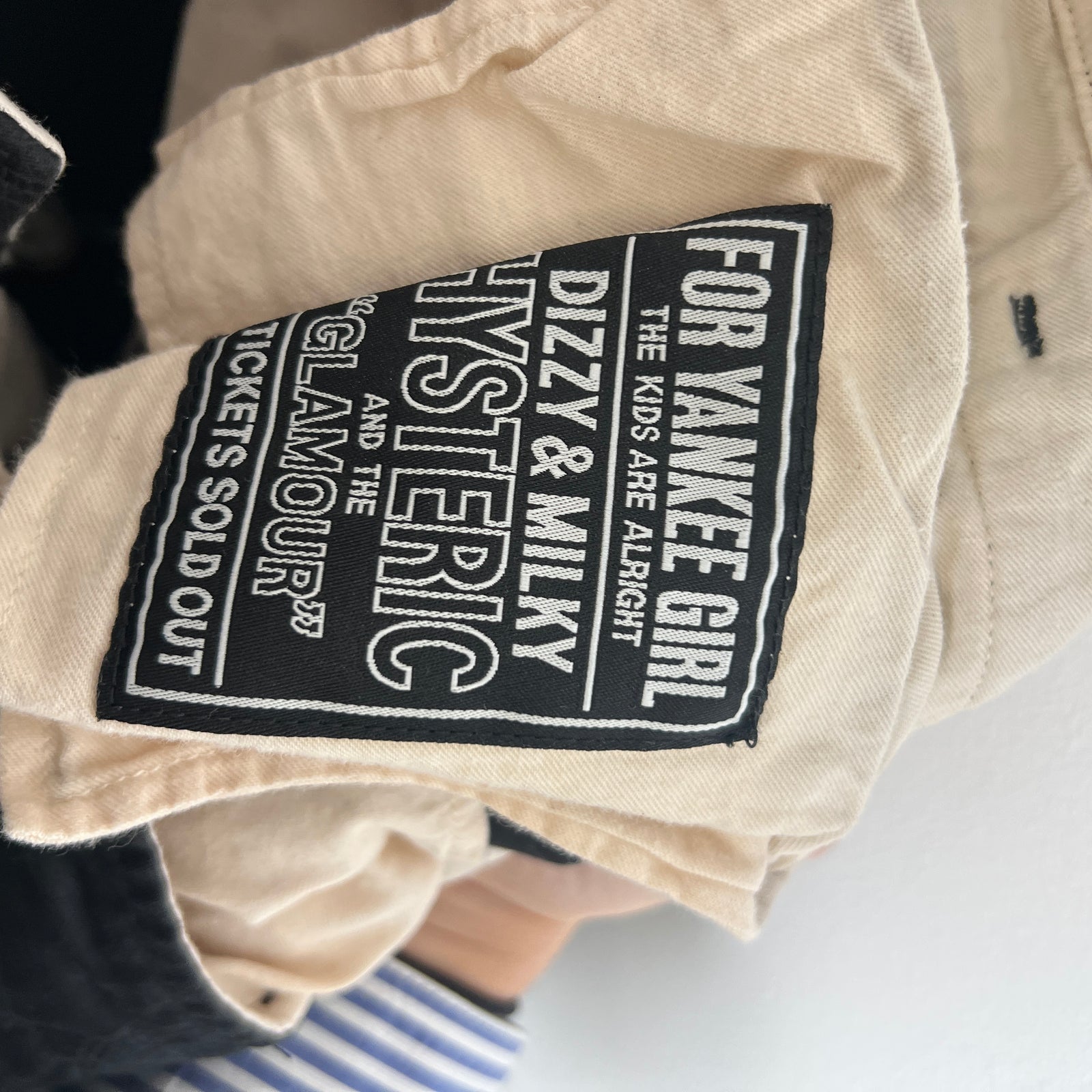 Hysteric Glamour Snake Logo Cargo Pants Size 30