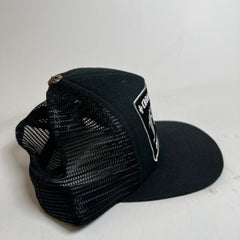 Chrome Hearts Black F**k Hollywood Trucker Hat