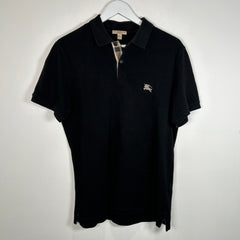 Burberry Black Polo Size M