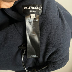 Balenciaga BB Paris Icon Fleece Reversible Puffer Size 1