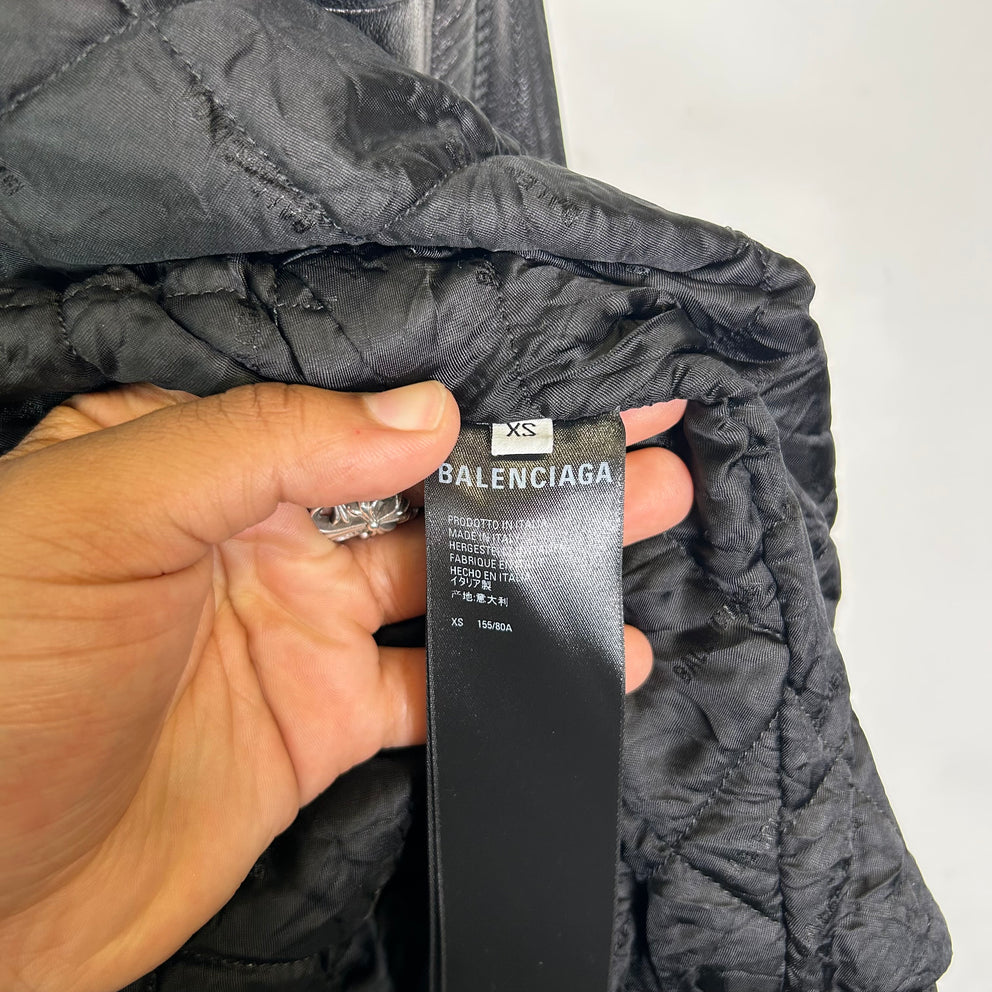 Balenciaga Sporty B Taxi Bomber Jacket