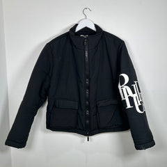 Rhude Sleeve Spell-out Logo Puffer Jacket Size M