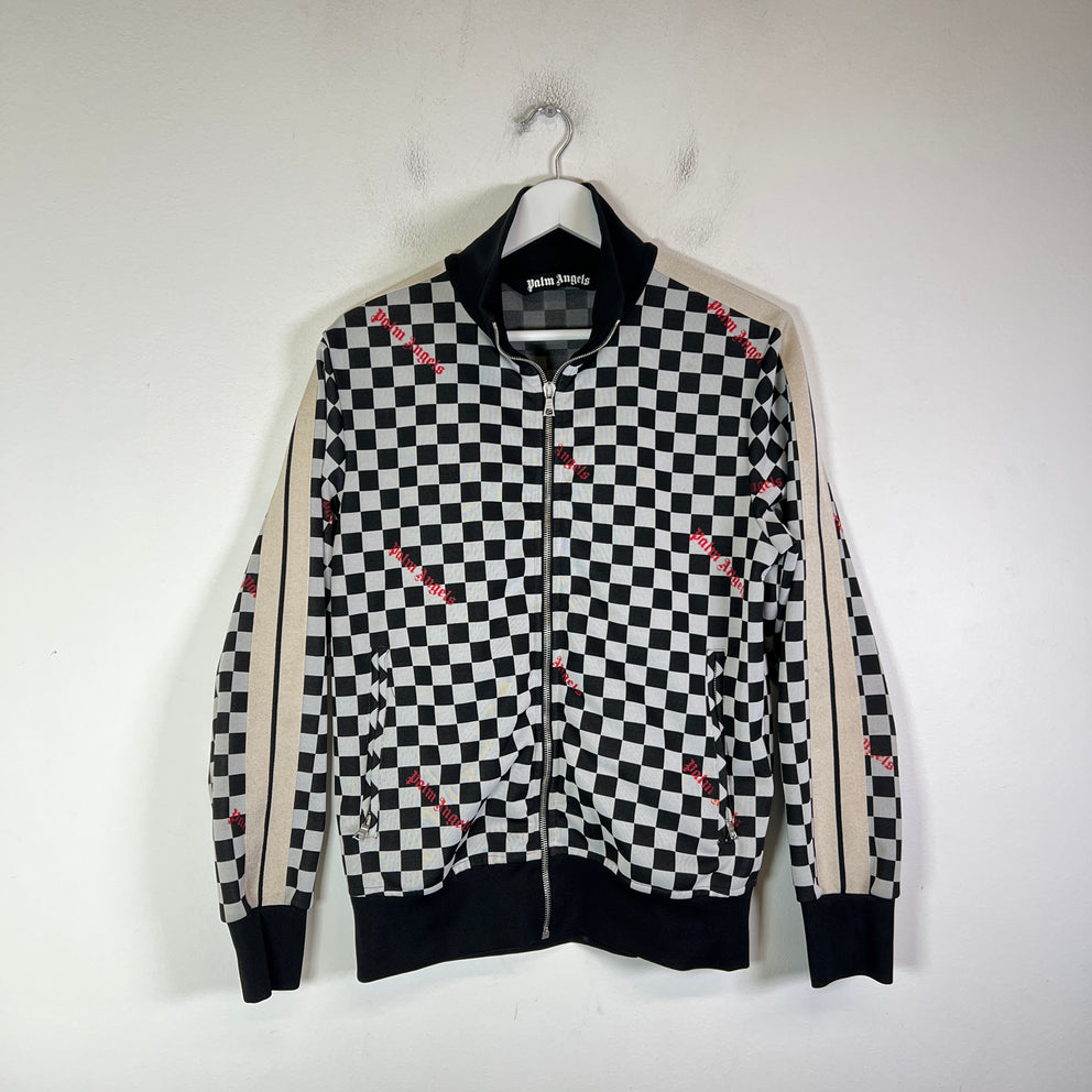 Palm Angels Checkerboard Track Jacket