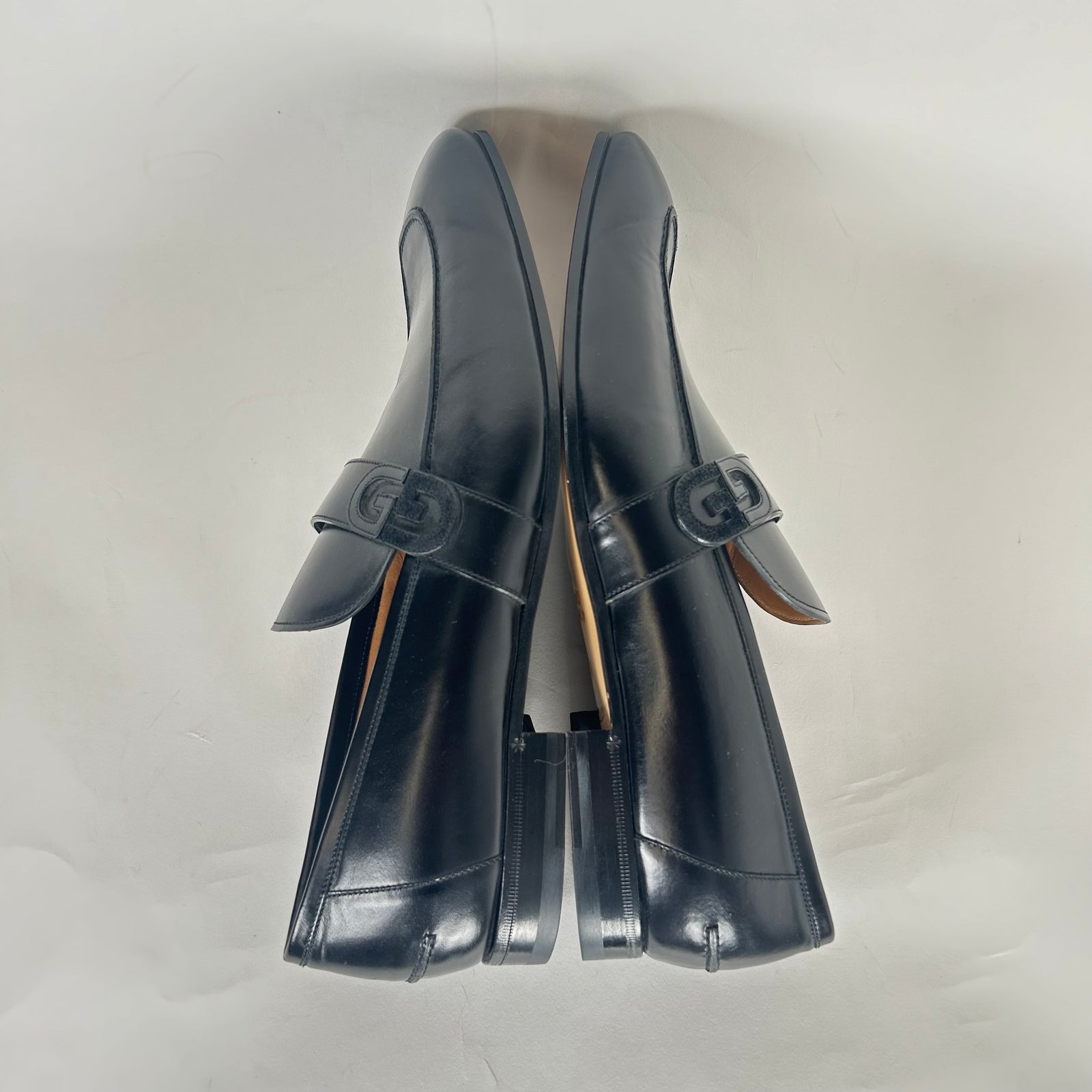Gucci Black Double G Loafer Size 12.5