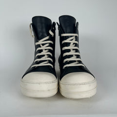Rick Owens Mainline Leather Hightop Ramones