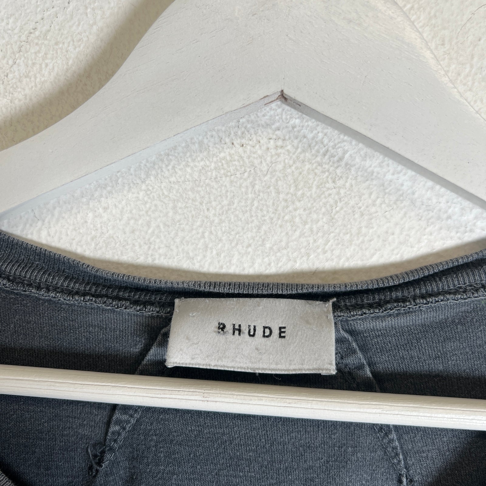 Rhude Vintage Black Wolf Graphic T-Shirt Size L
