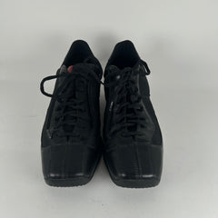 Prada Sport Black Leather Sneakers Size 9.5