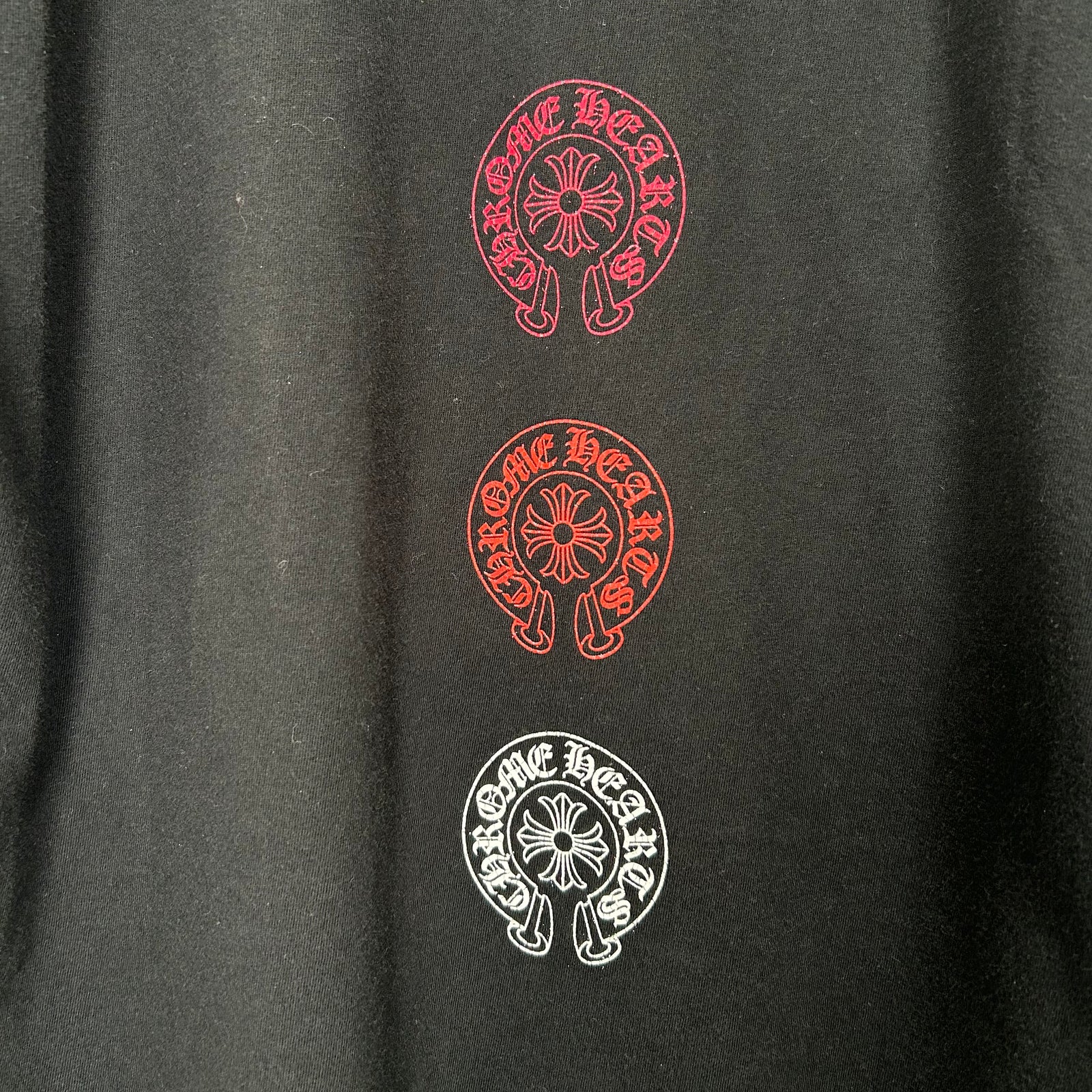 Chrome Hearts Tee R/W/B Size L