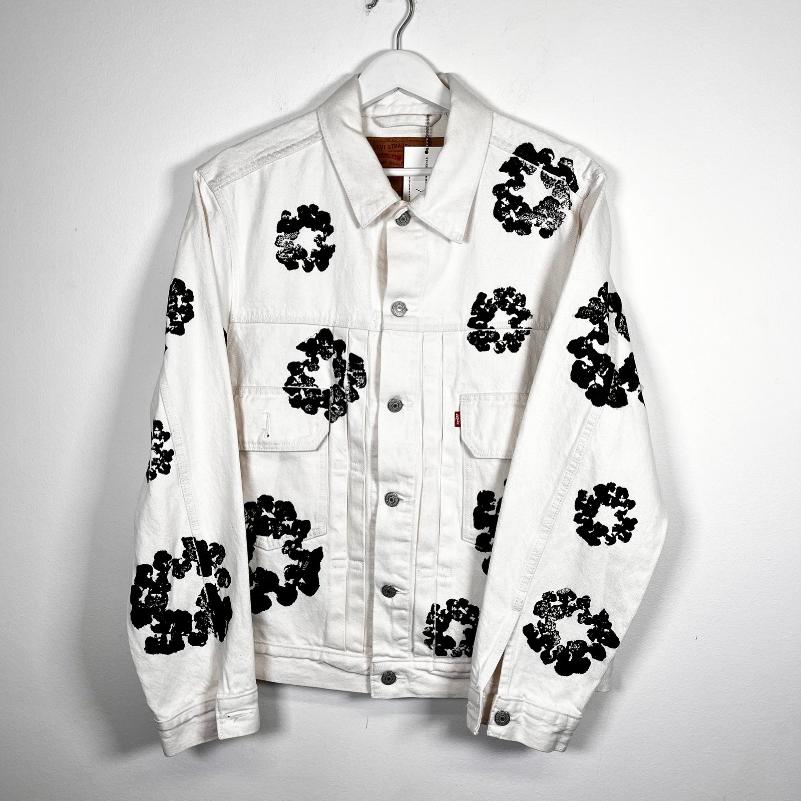 Denim Tears White Jean Jacket Size M