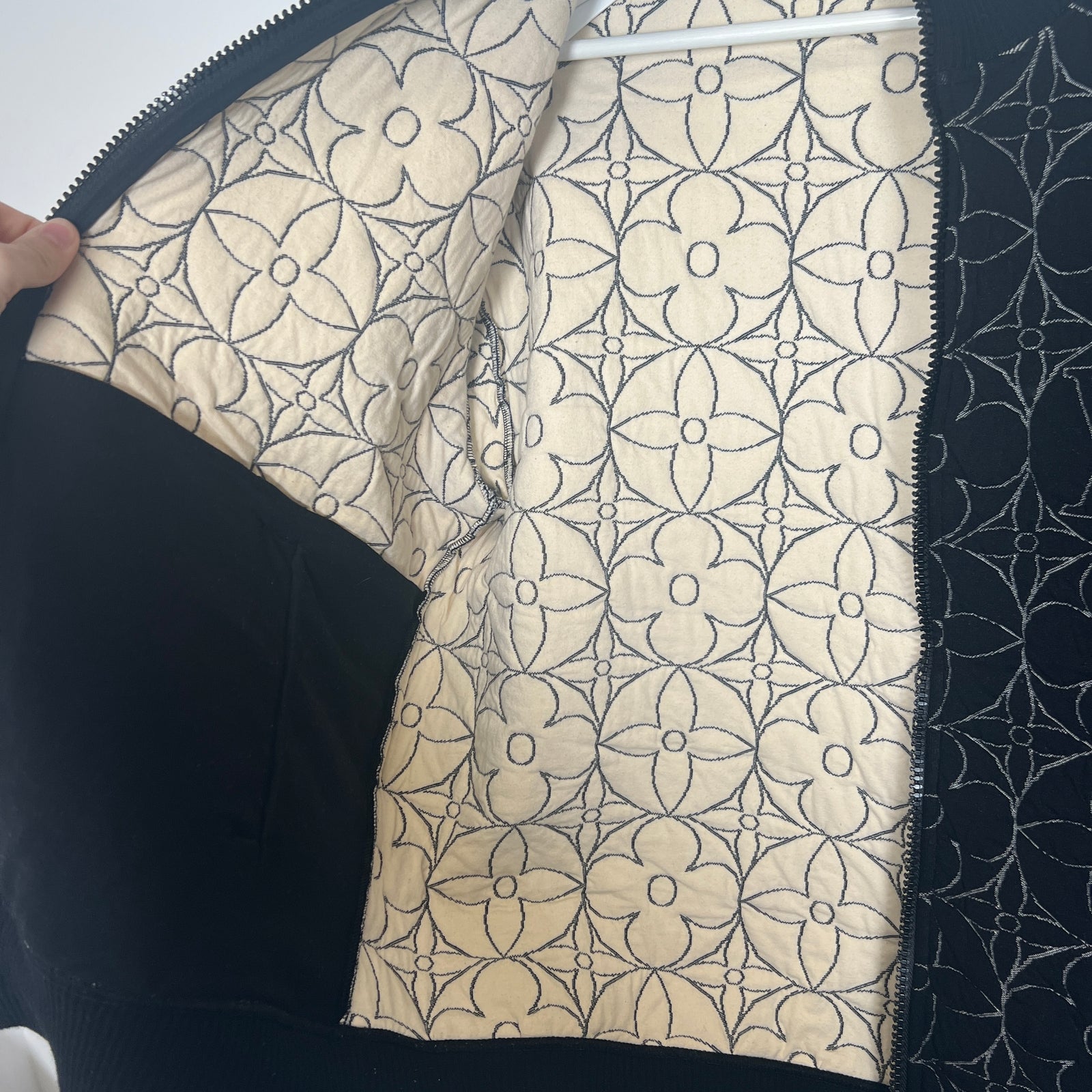 Louis Vuitton Monogram Flower Bomber Jacket Size L