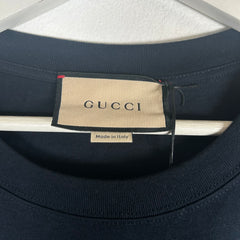 Gucci Firenze Navy T-Shirt Size XL