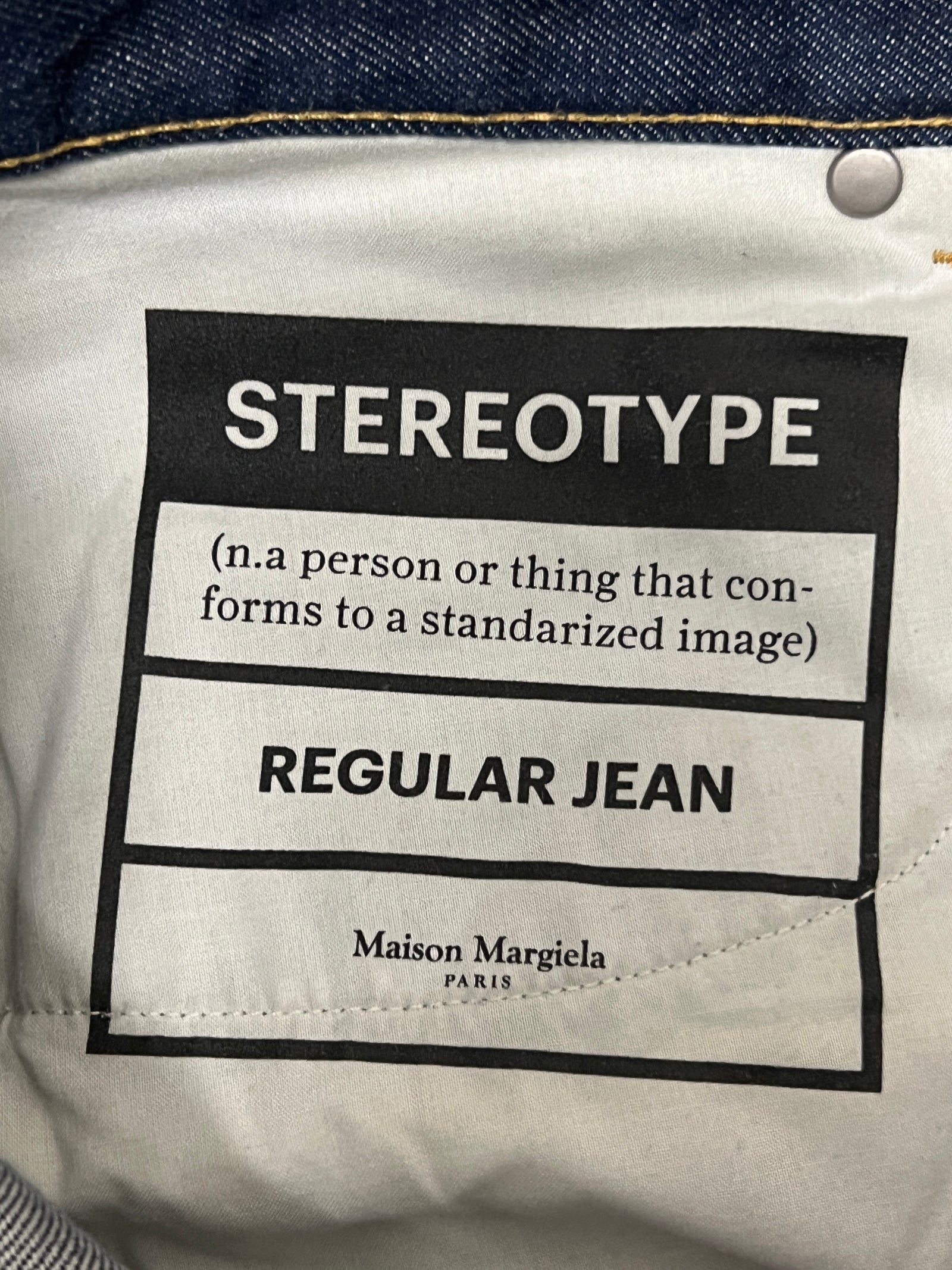 Maison Margiela Stereotype Jeans Size 33