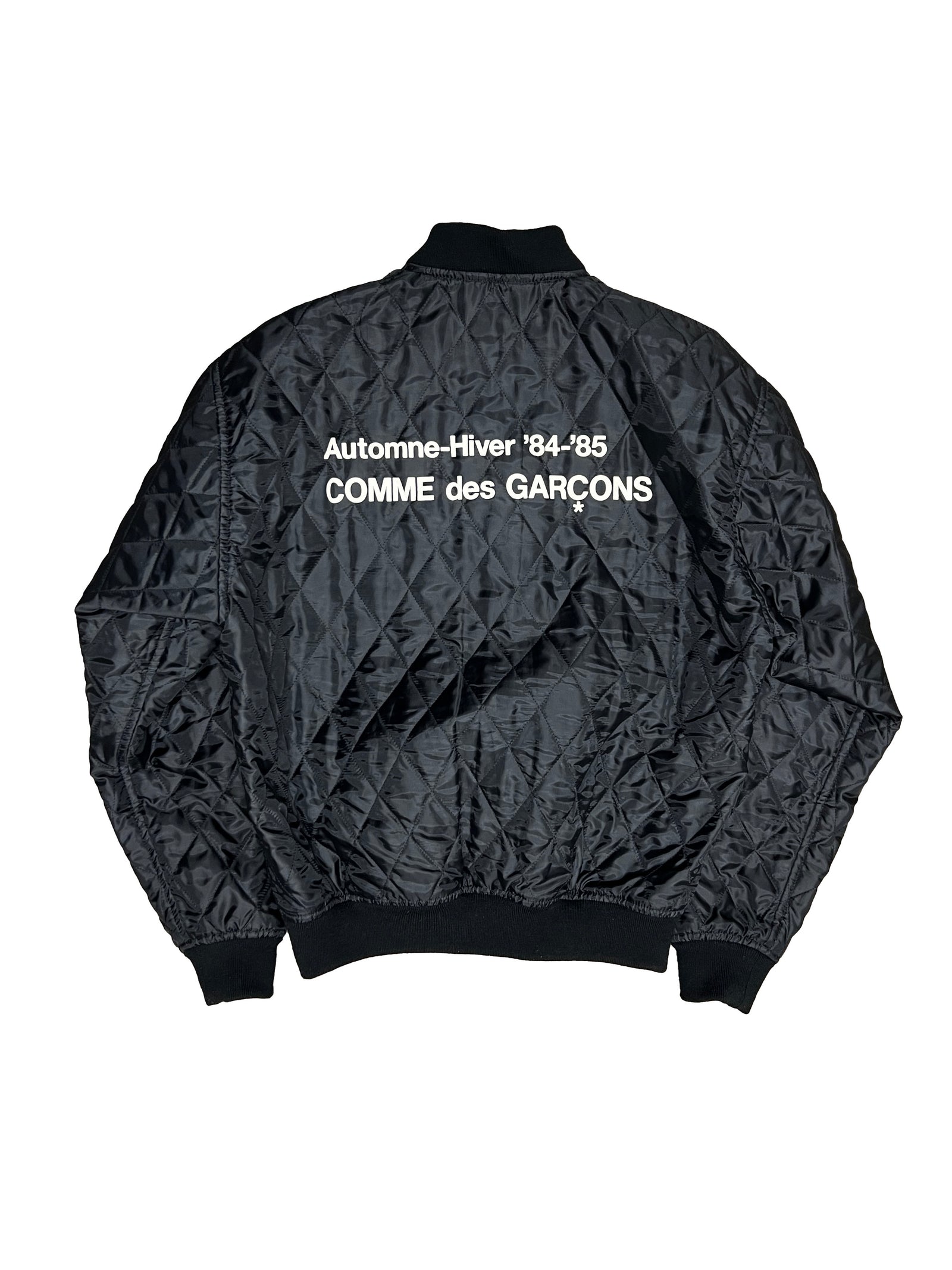 Comme Des Garcons 2016 Quilted Bomber Jacket Size Medium