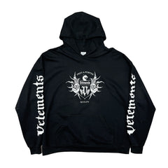 Vetements Gothic Logo Hoodie Size X-Large