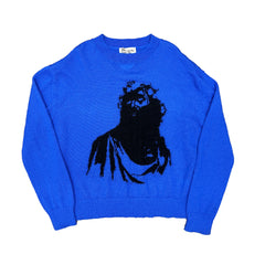 Denim Tears Blue Sweater Size X-Large
