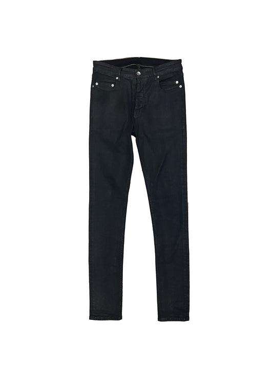 Rick Owens Waxed Tyrone Jeans Size 30