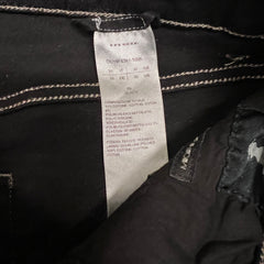 Rick Owens Waxed Tyrone Jeans Size 30