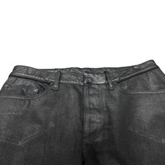 Balenciaga Waxed Split Leather Denim Size 30
