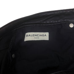 Balenciaga Waxed Split Leather Denim Size 30