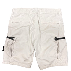 Stone Island White Shorts Size 32