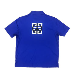 Givenchy 4GS Blue Button 1/4 Zip Up Size X-Large