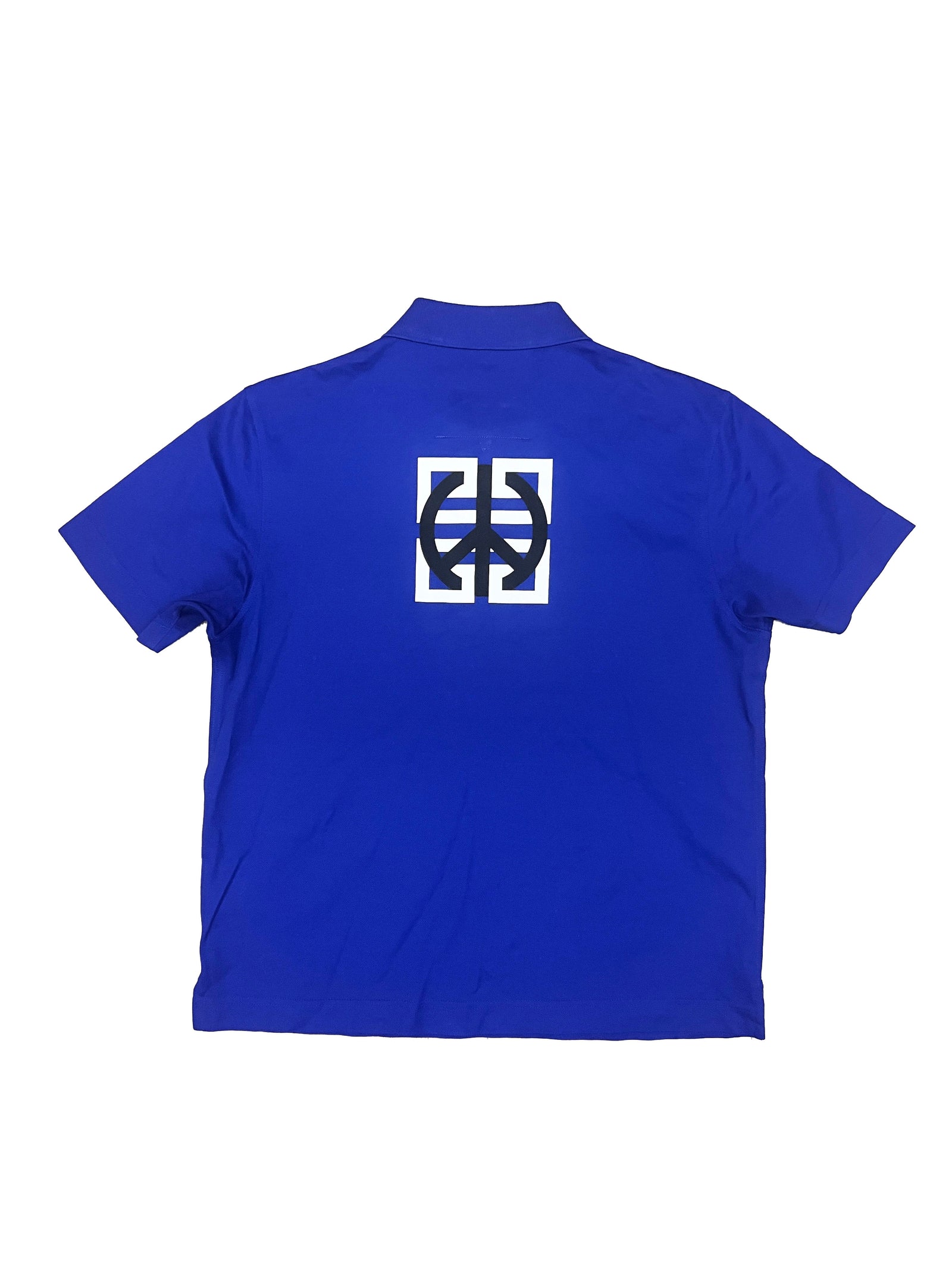 Givenchy 4GS Blue Button 1/4 Zip Up Size X-Large