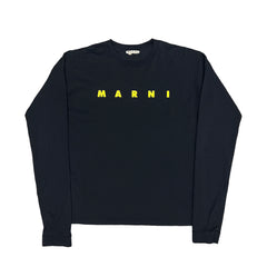 Marni Spellout Logo Long Sleeve Size Large