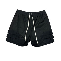 Rick Owens Black Spartan Shorts Size Medium