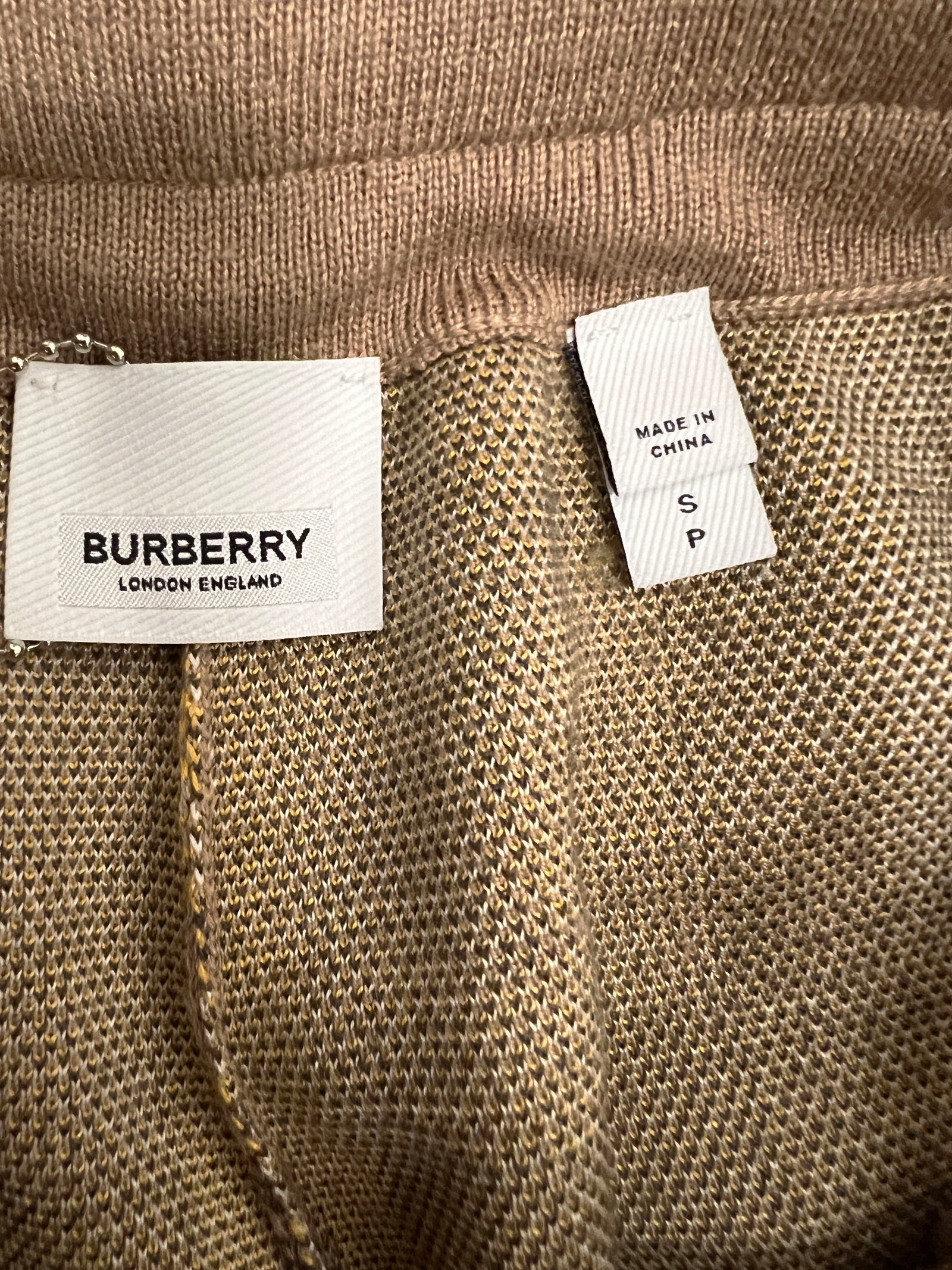 Burberry Knit Shorts Size Small