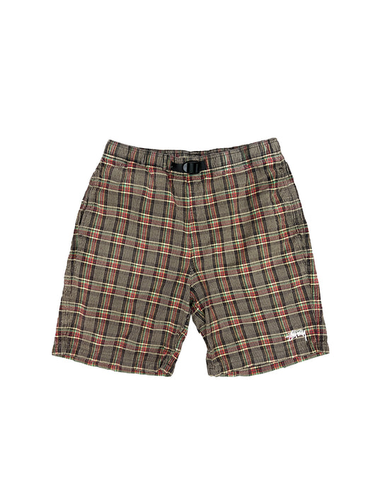 Stussy Plaid Shorts Size Small