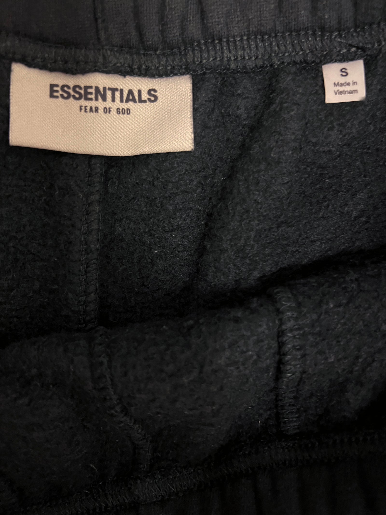 Essentials Black Shorts Size Small