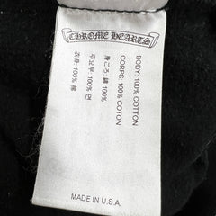 Chrome Hearts Hoodie Black Size Large