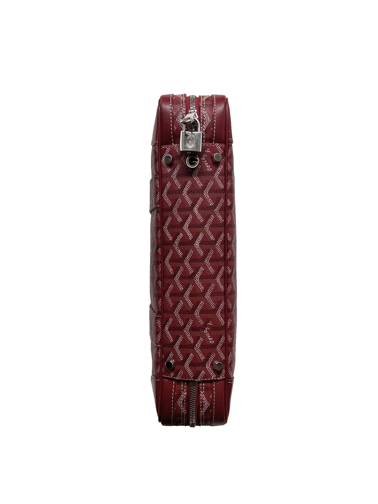 Goyard Red Ambassade PM Document Case