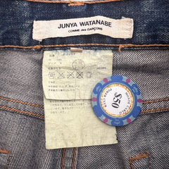 Junya Watanabe AW 05 Floral Crash Jeans Size 28
