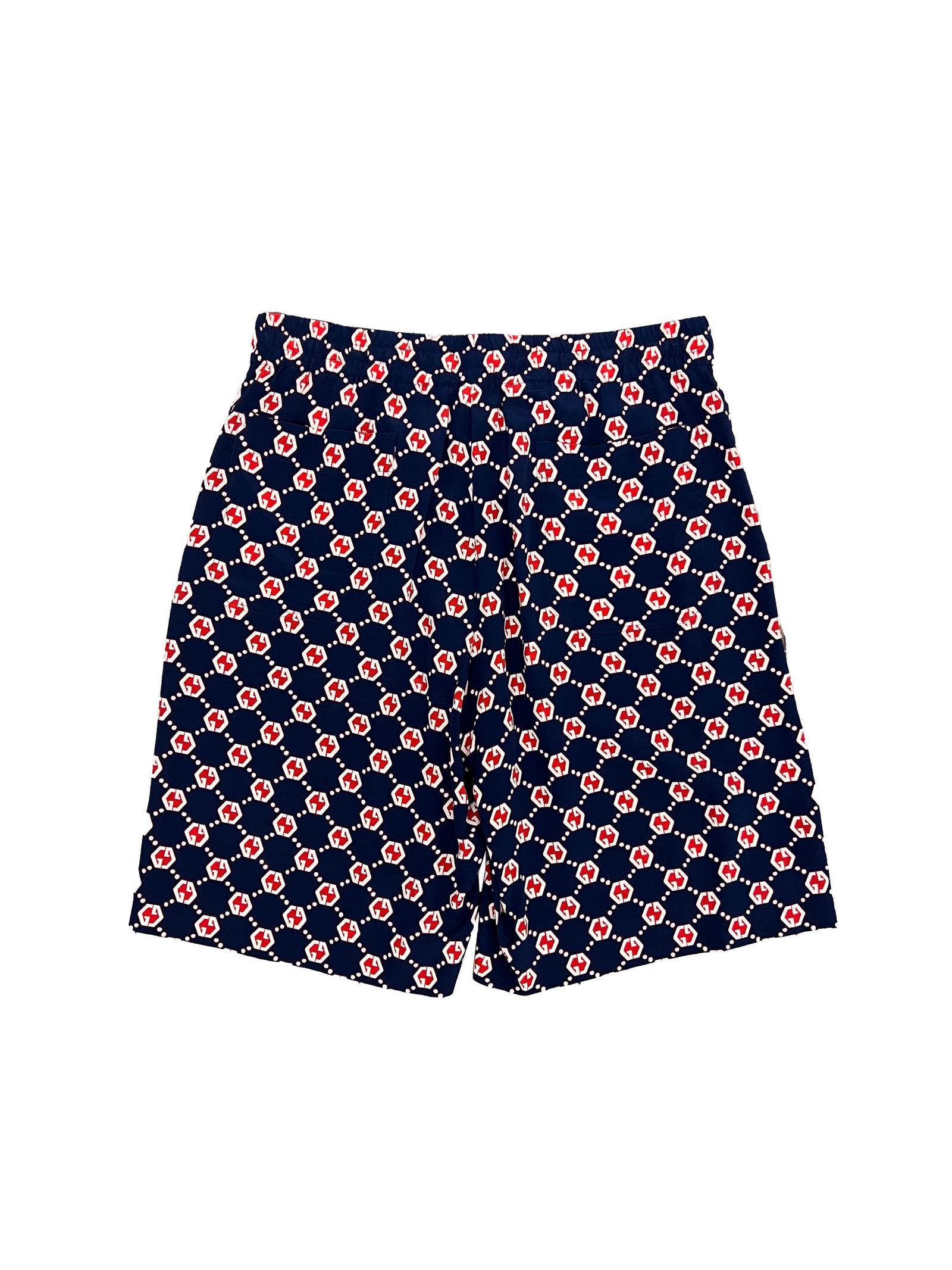 Gucci GG Hexagon Crepe Shorts Size 32