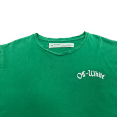 Off-White 'Imperssionsim' T-Shirt Green Size 2X-Large